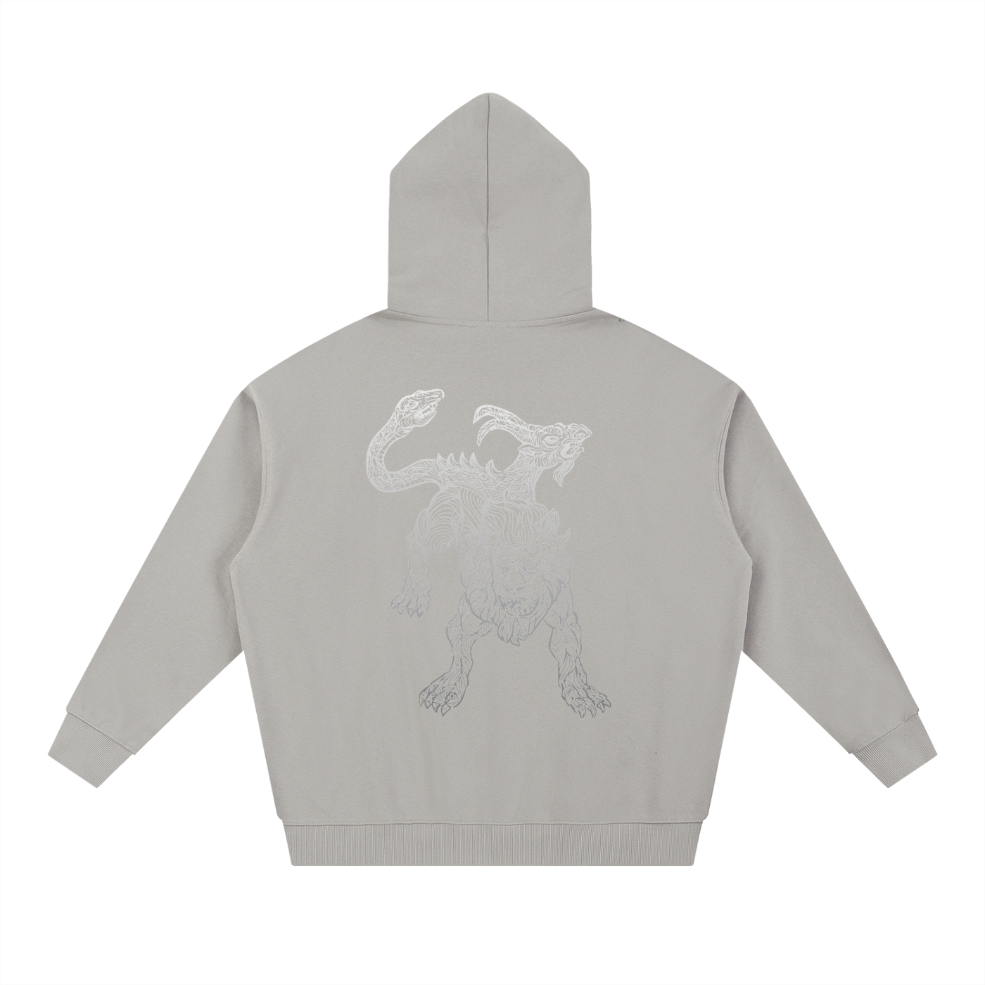 MENS HOODIE,HOODIE,PREMIUM HOODIE,LION DRAGON,DRAGON