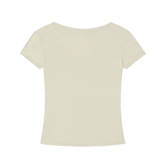 Womens Wear, V-Neck T-Shirt,Tencel Fit,PXLWR,Pixel Wear,Tops for Women