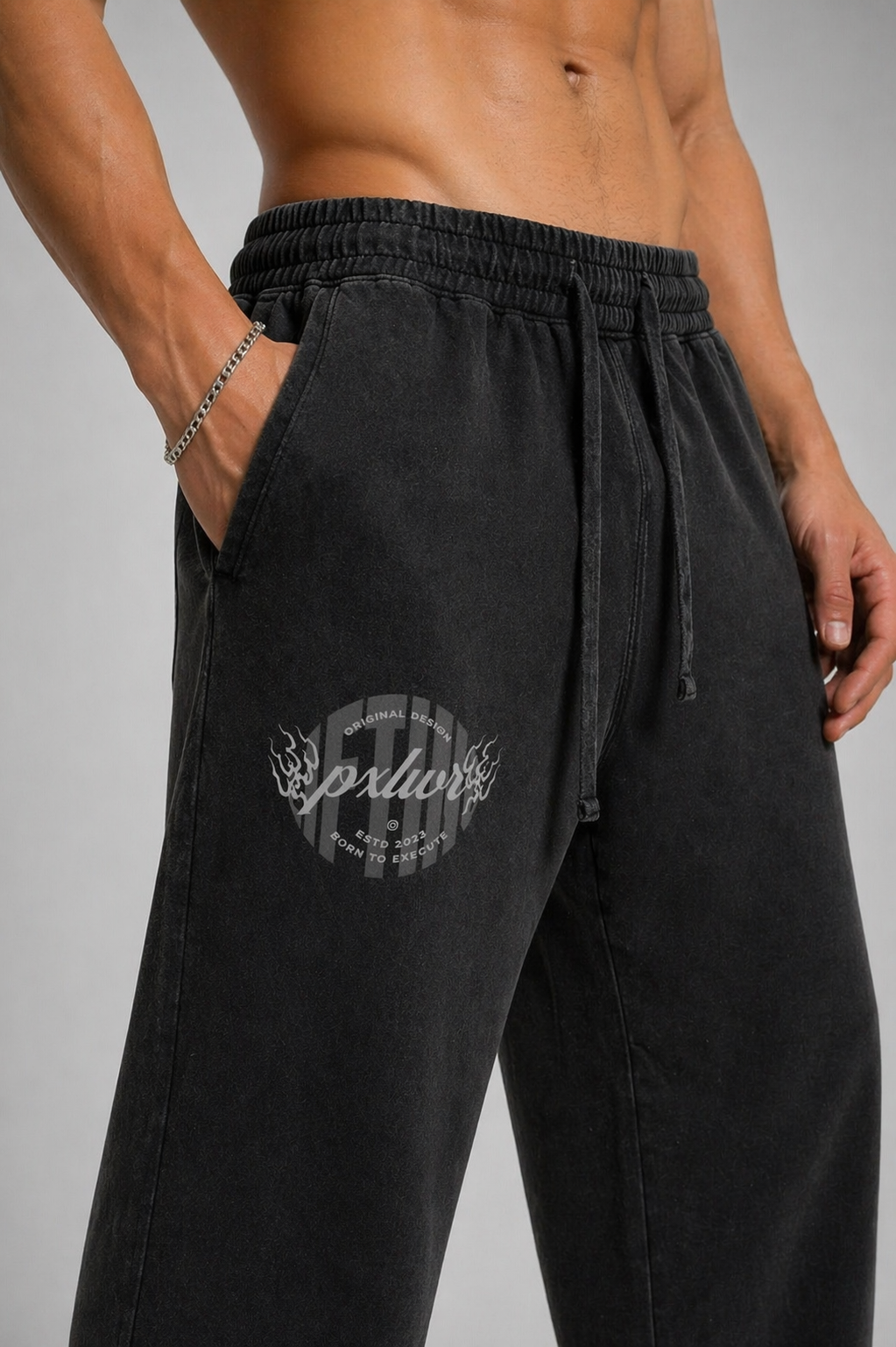 Vintage Wash Loose Sweatpants ODMPOD