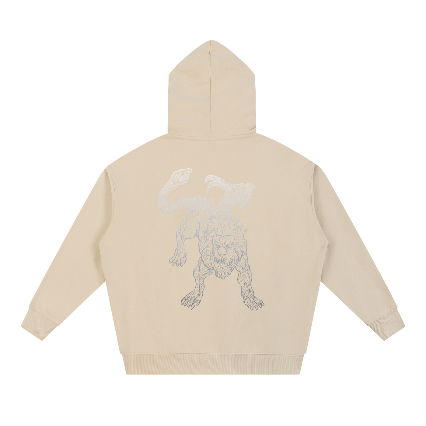 MENS HOODIE,HOODIE,PREMIUM HOODIE,LION DRAGON,DRAGON