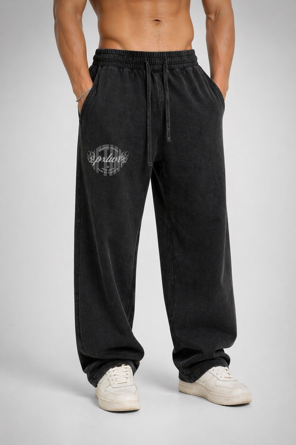 Vintage Wash Loose Sweatpants ODMPOD