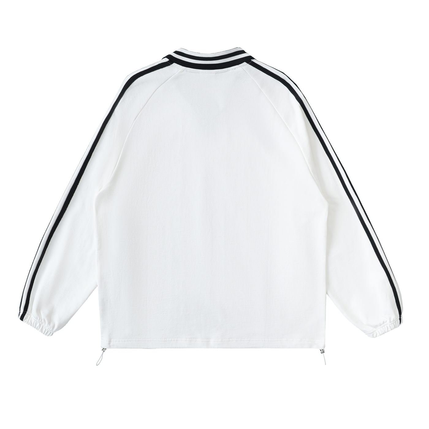 Contrast Striped Lapel Collar ,Sweatshirt,Mens wear