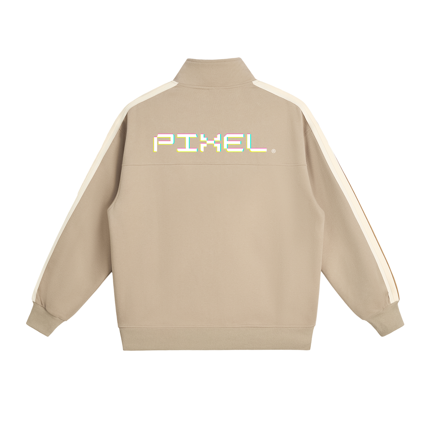 Contrast Side-Stripe Stand Col,Side Strip,Collar Jacket,Jacket,Unisex Jacket,Unisex