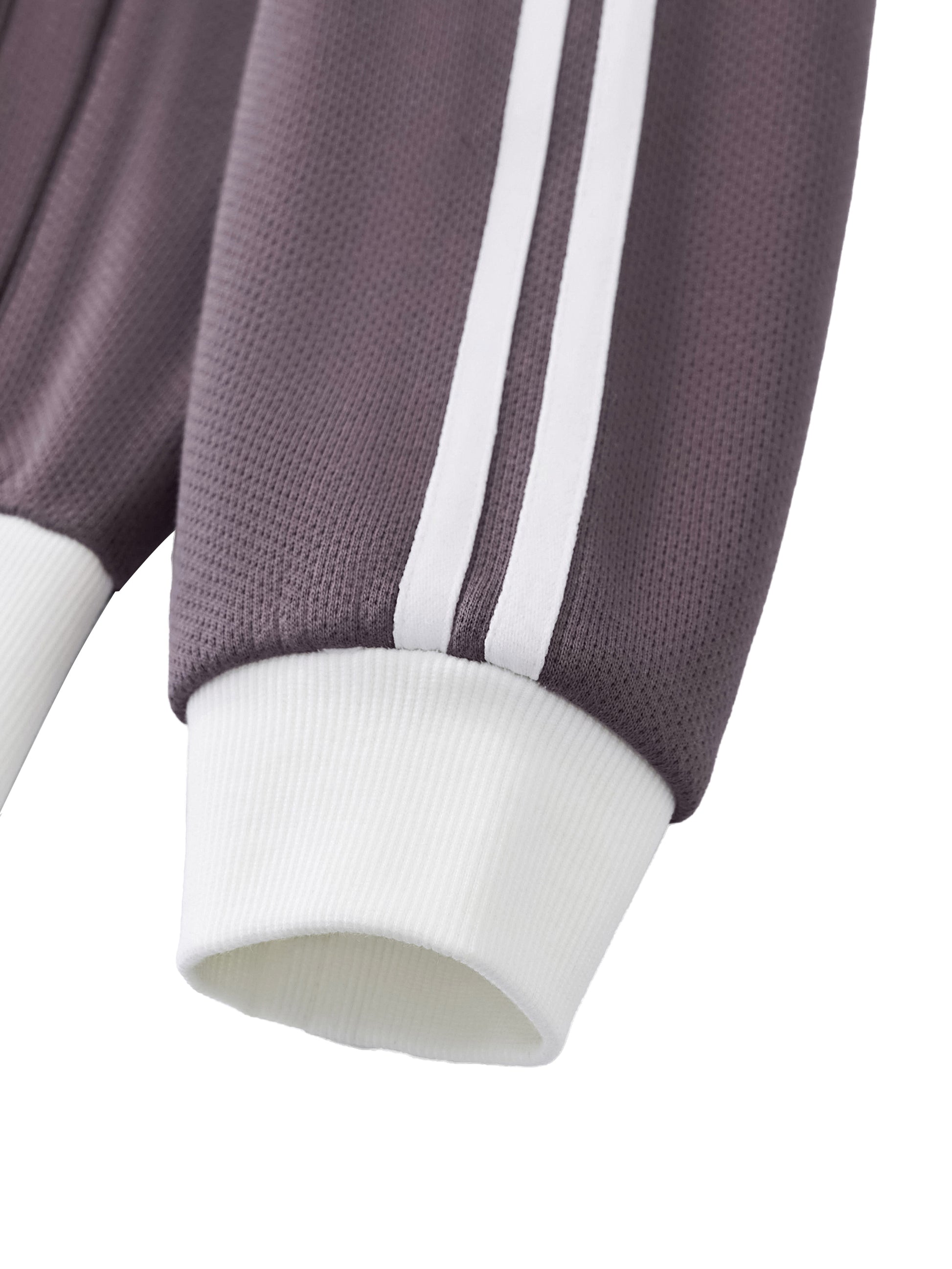 Side Stripe Fleece Cropped Tra,Cropped Track Jacket,Womens Jacket,For Her,Womens Wear,Side Stripe Jacket,New