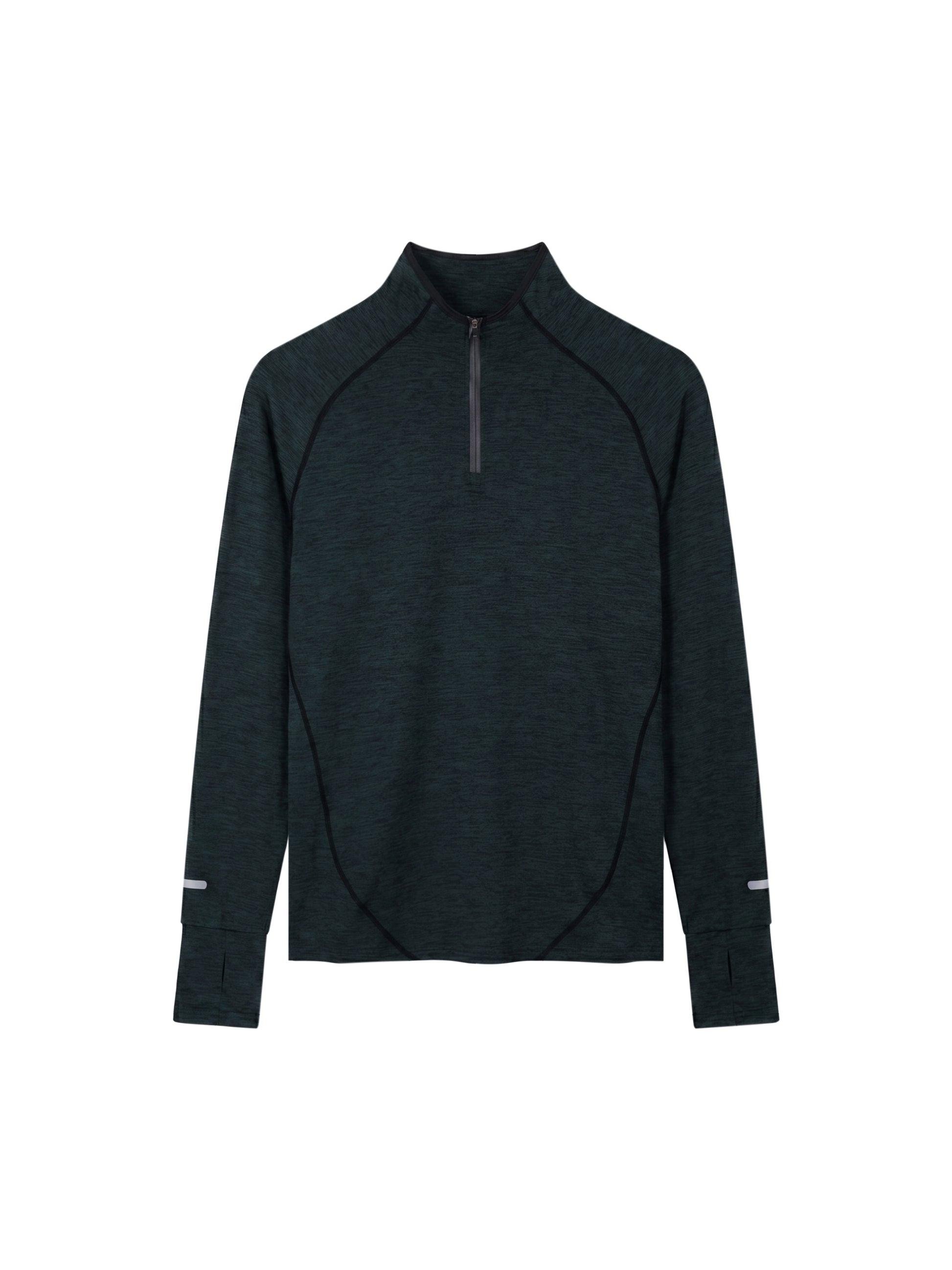Quarter-Zip Raglan Training T-,Training T-Shirt,Gym T-Shirt