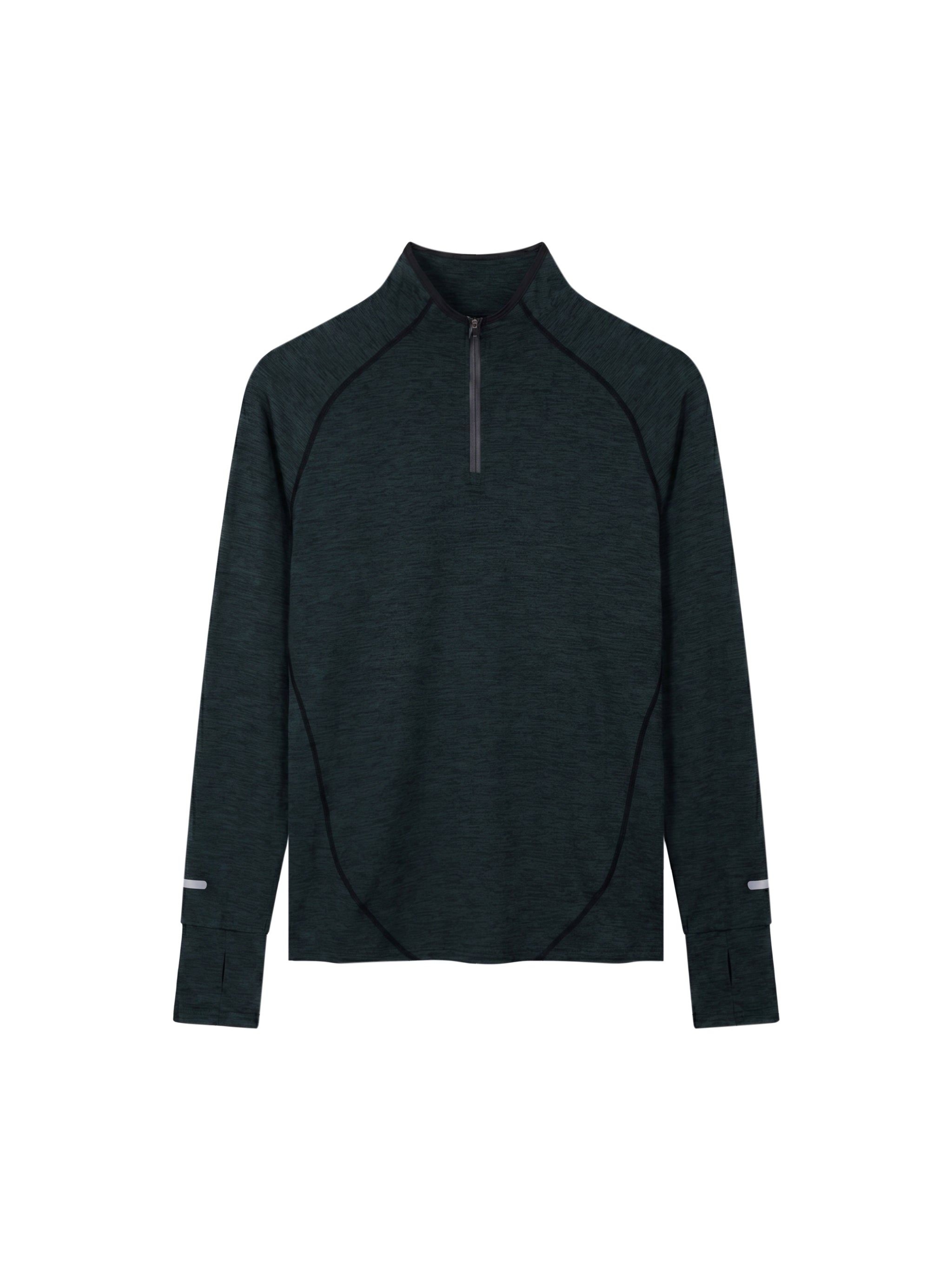 Quarter-Zip Raglan Training T-,Training T-Shirt,Gym T-Shirt