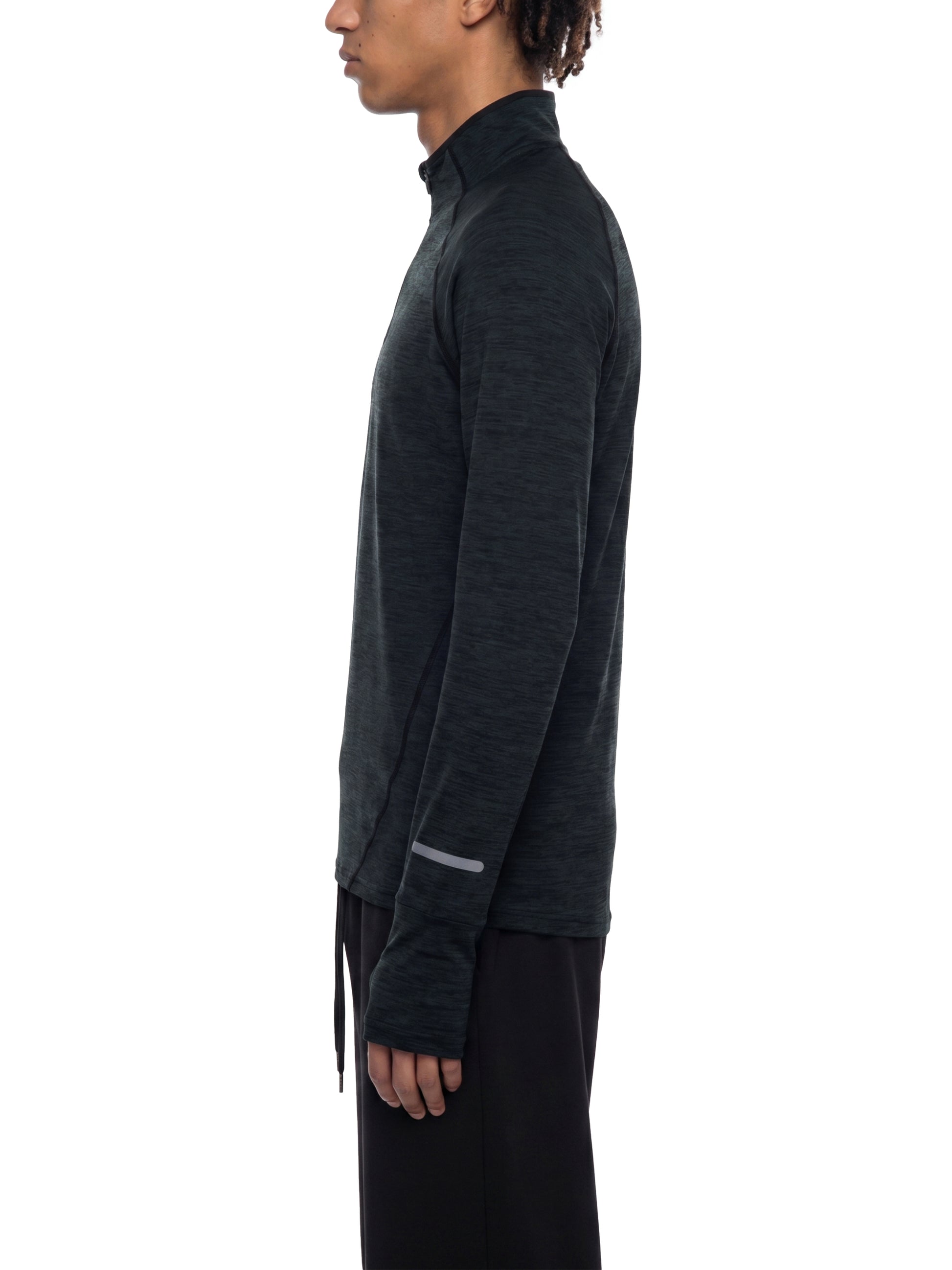 Quarter-Zip Raglan Training T-,Training T-Shirt,Gym T-Shirt
