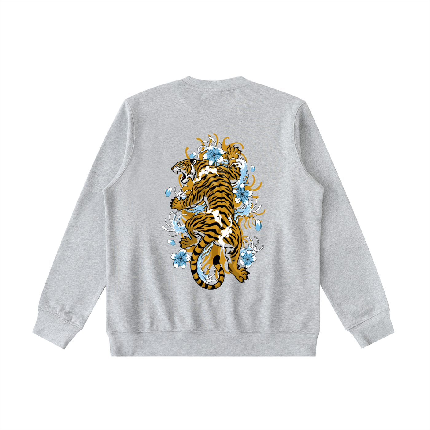 Tiger,Sweatshirt,Tiger Swearshirt,Mens Wear,Men,Sweatshirts for Men,Graphic Sweatshirt