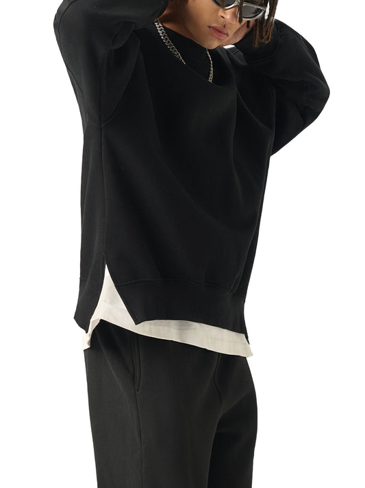 Fleece Side Slit,Side Slit sweatshirt,sweatshirt,mens wear