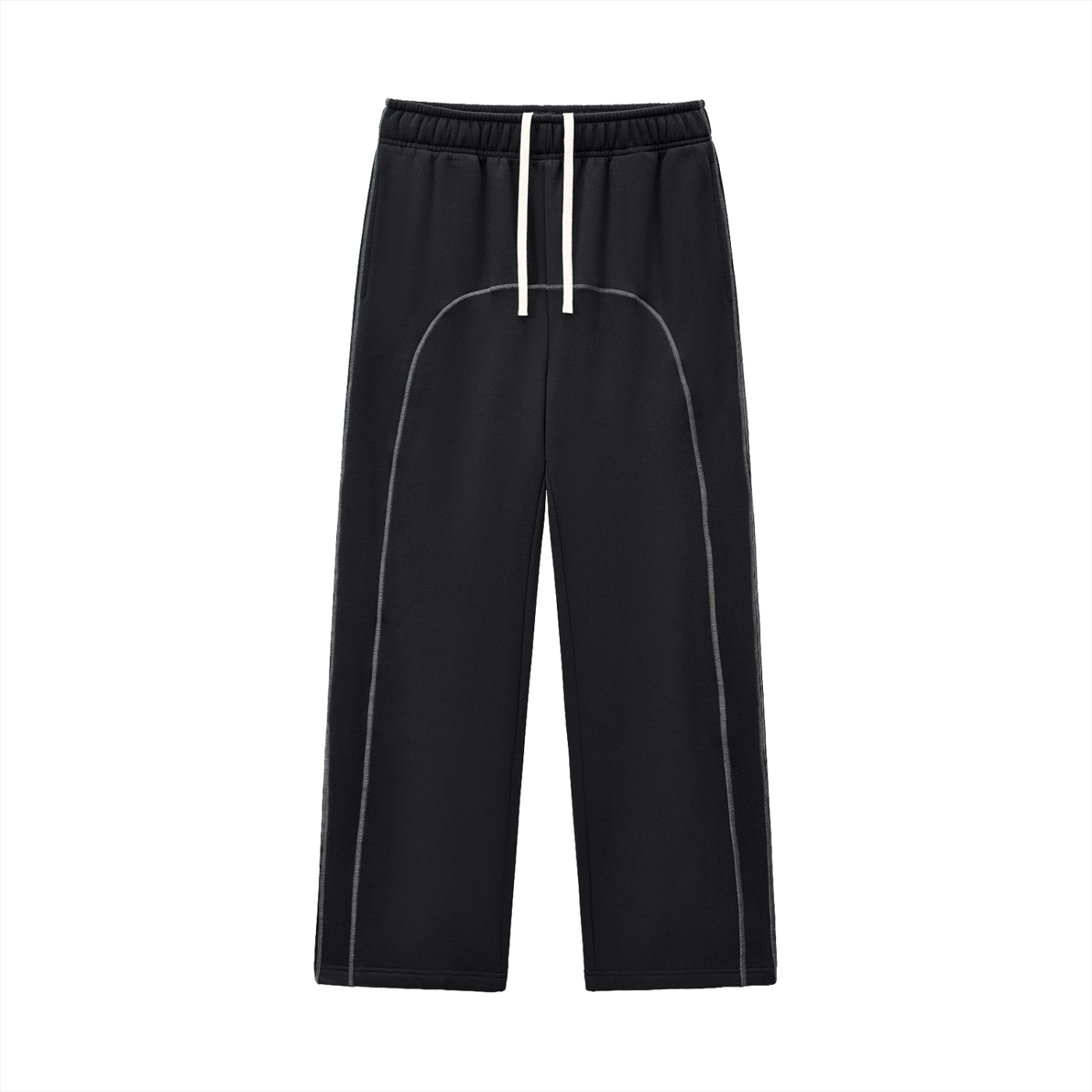 Contrast-Stitched ,Fleece Sweatpants,Sweatpants,Pants,unisex,Unisex Pants,New
