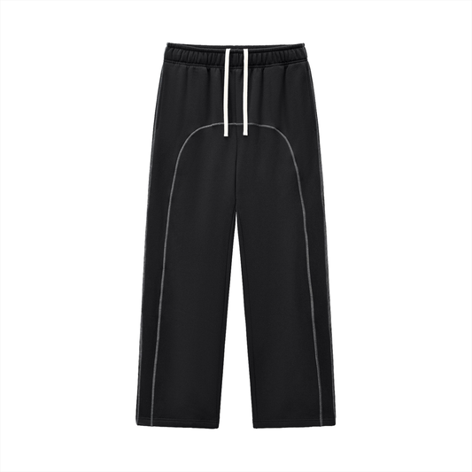 Contrast-Stitched ,Fleece Sweatpants,Sweatpants,Pants,unisex,Unisex Pants,New