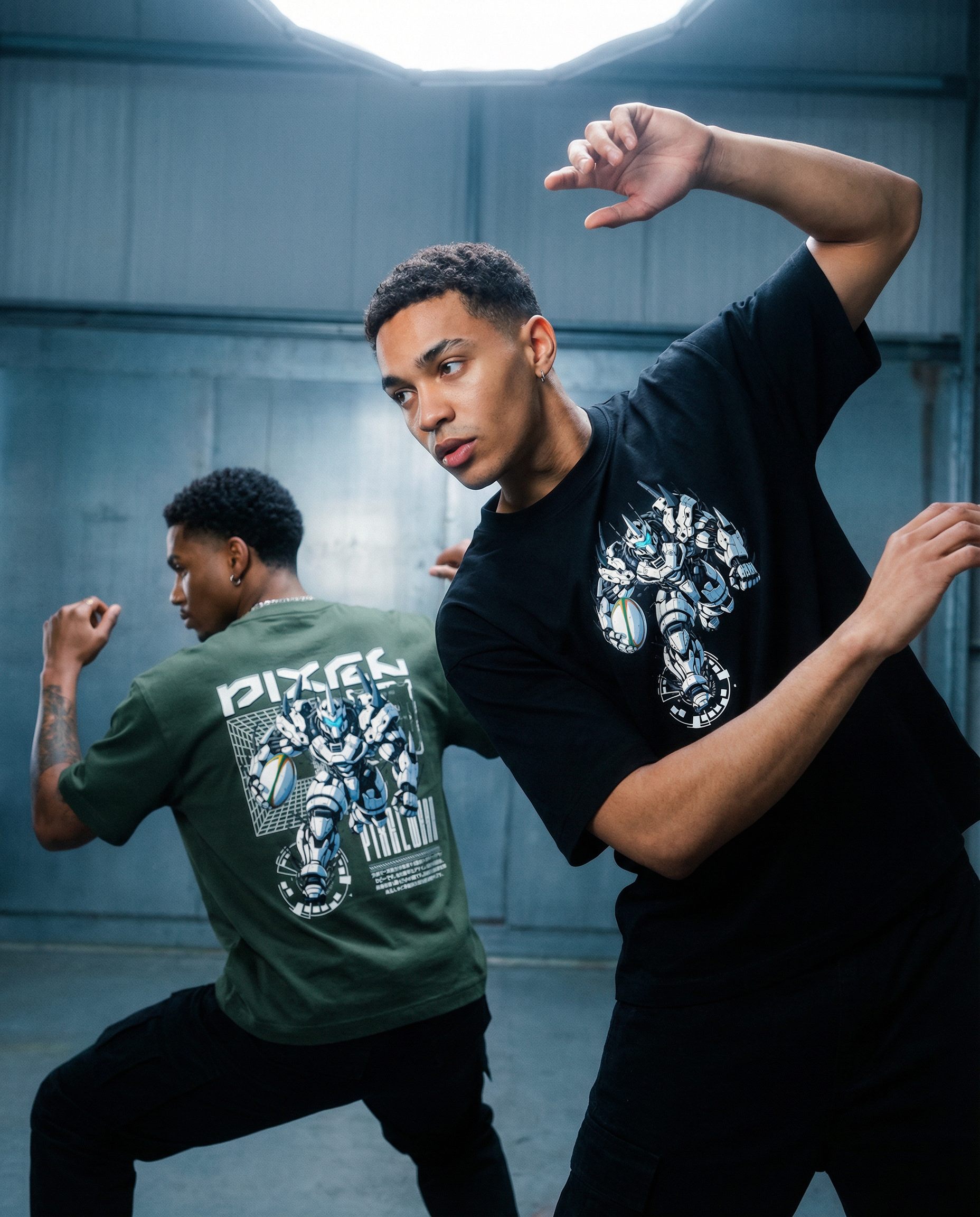 Essential Cotton Boxy T-Shirt - PIXEL WEAR LTD