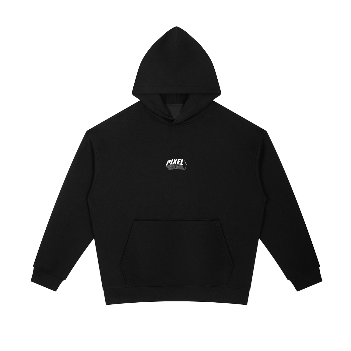 Essential Heavyweight Hoodie,Hoodie,Essential,Oversized,Pixel Wear 3D,New