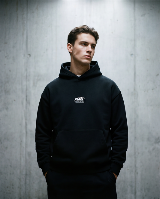 Essential Heavyweight Hoodie - PIXEL WEAR LTD