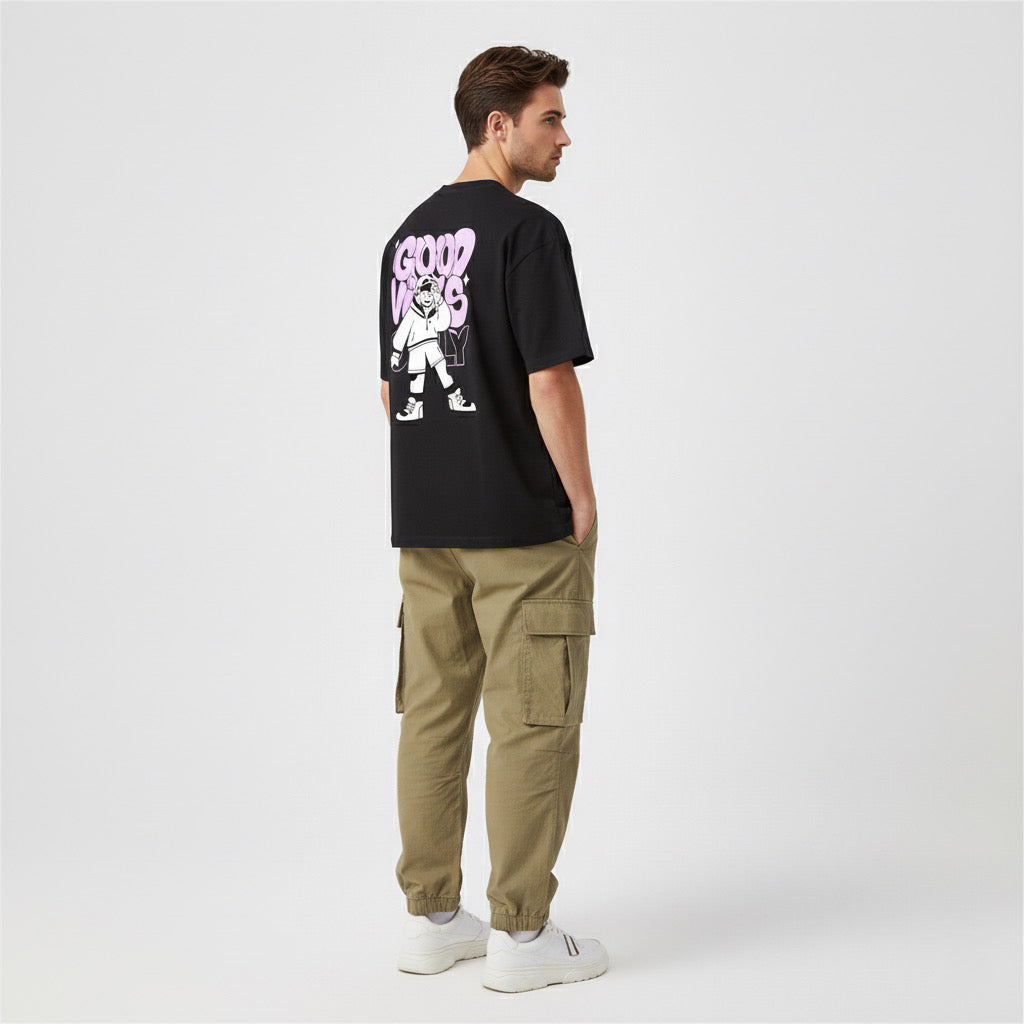 Unisex Oversized Cotton T-Shirt - PIXEL WEAR