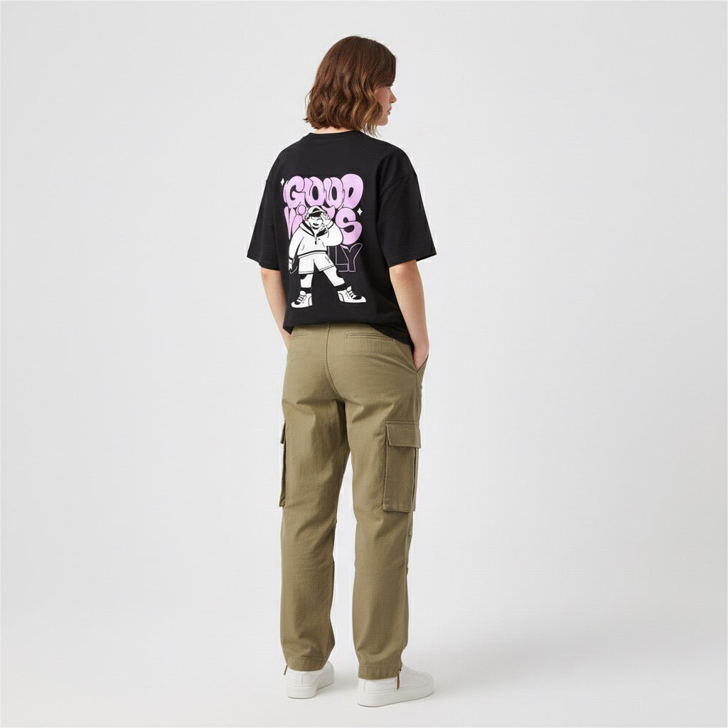 Unisex Oversized Cotton T-Shirt - PIXEL WEAR