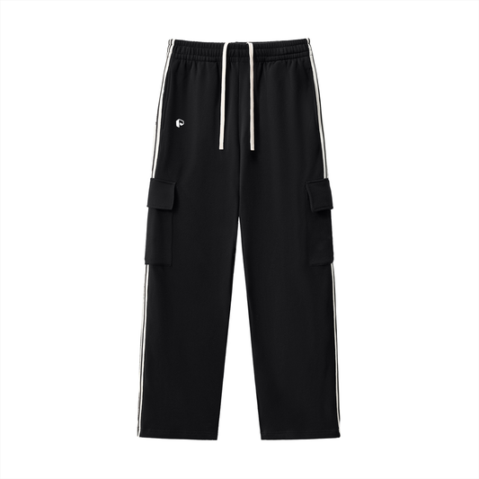 Side Stripe Straight-Leg Pants,Straight Leg Pants,Pants,Mens Wear