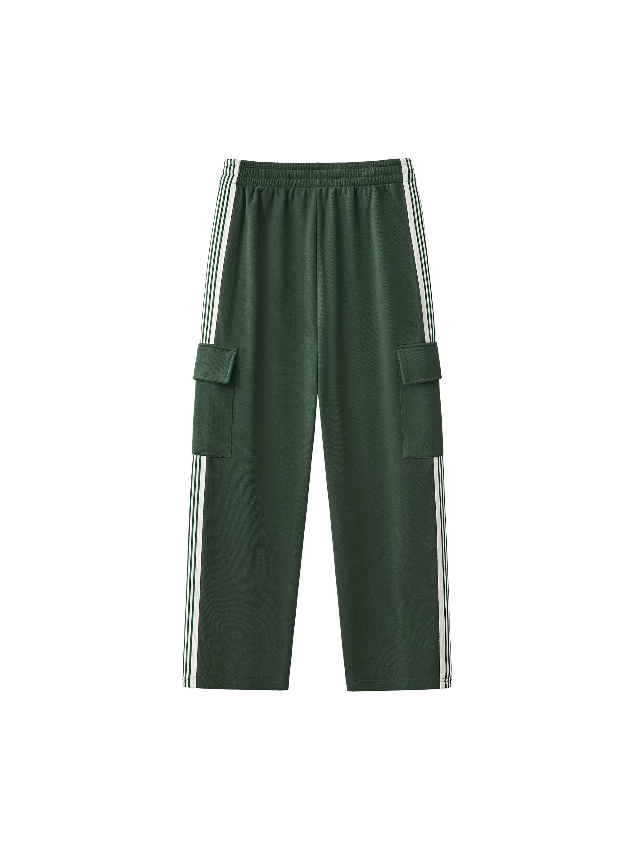 Side Stripe Straight-Leg Pants,Straight Leg Pants,Pants,Mens Wear