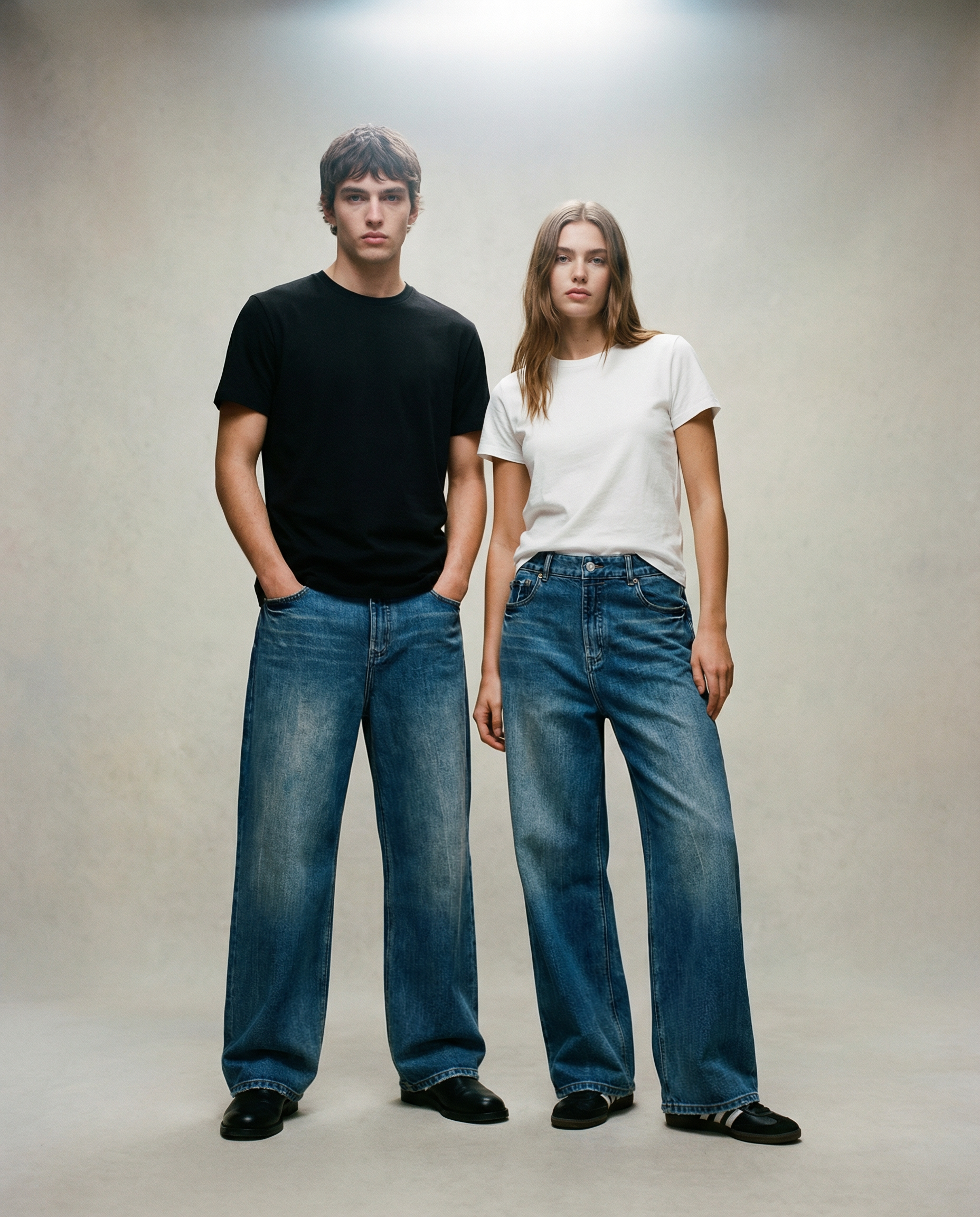 Sun Fade Heavyweight Denim Jeans ODMPOD