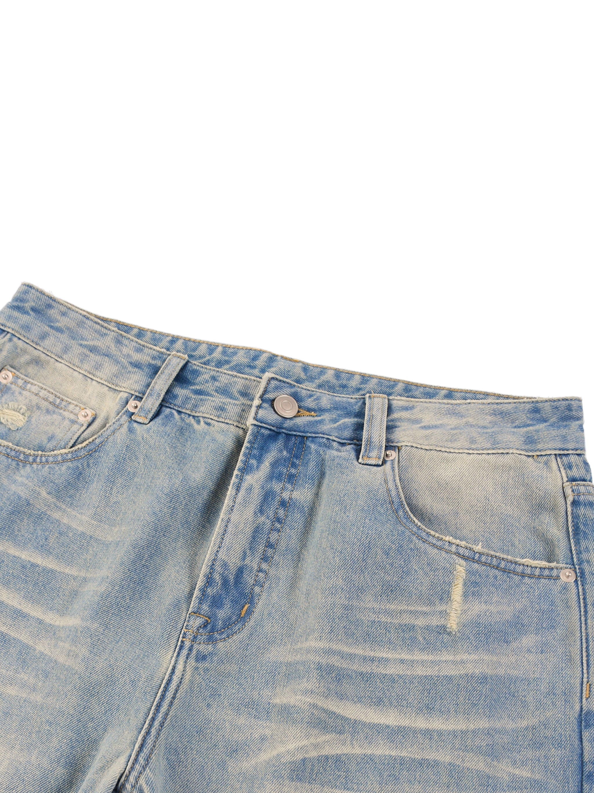Sun Fade Raw Hem Denim Jeans,jeans,Denim Jeans,Mens Jeans,Pants,Pant,New,Faded Jeans,Torn Jeans