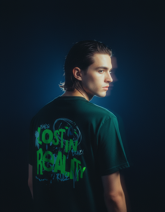 Lost in Reality Cotton T-Shirt - PIXEL WEAR