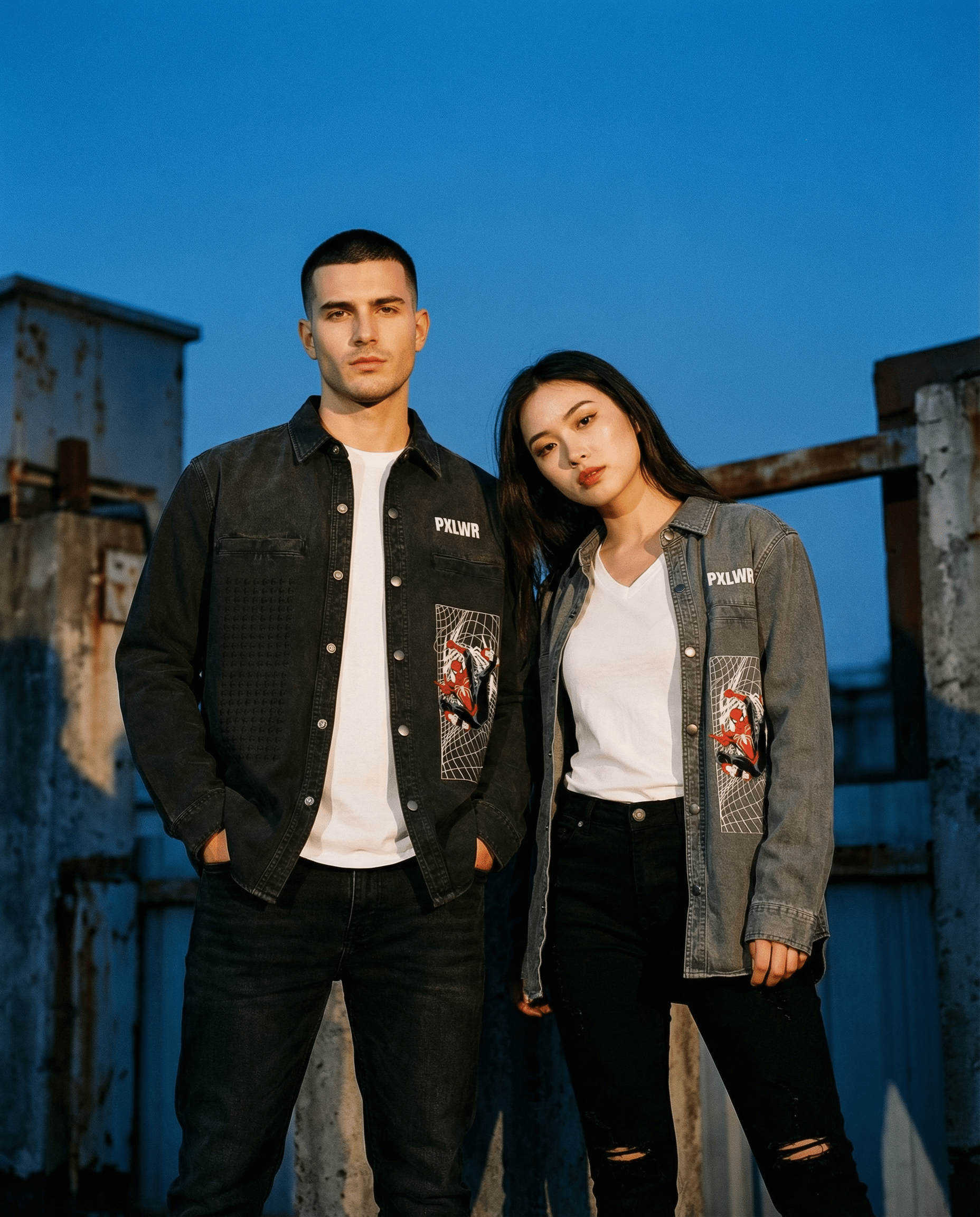 Denim Vintage Washed Heavyweight Jacket ODMPOD