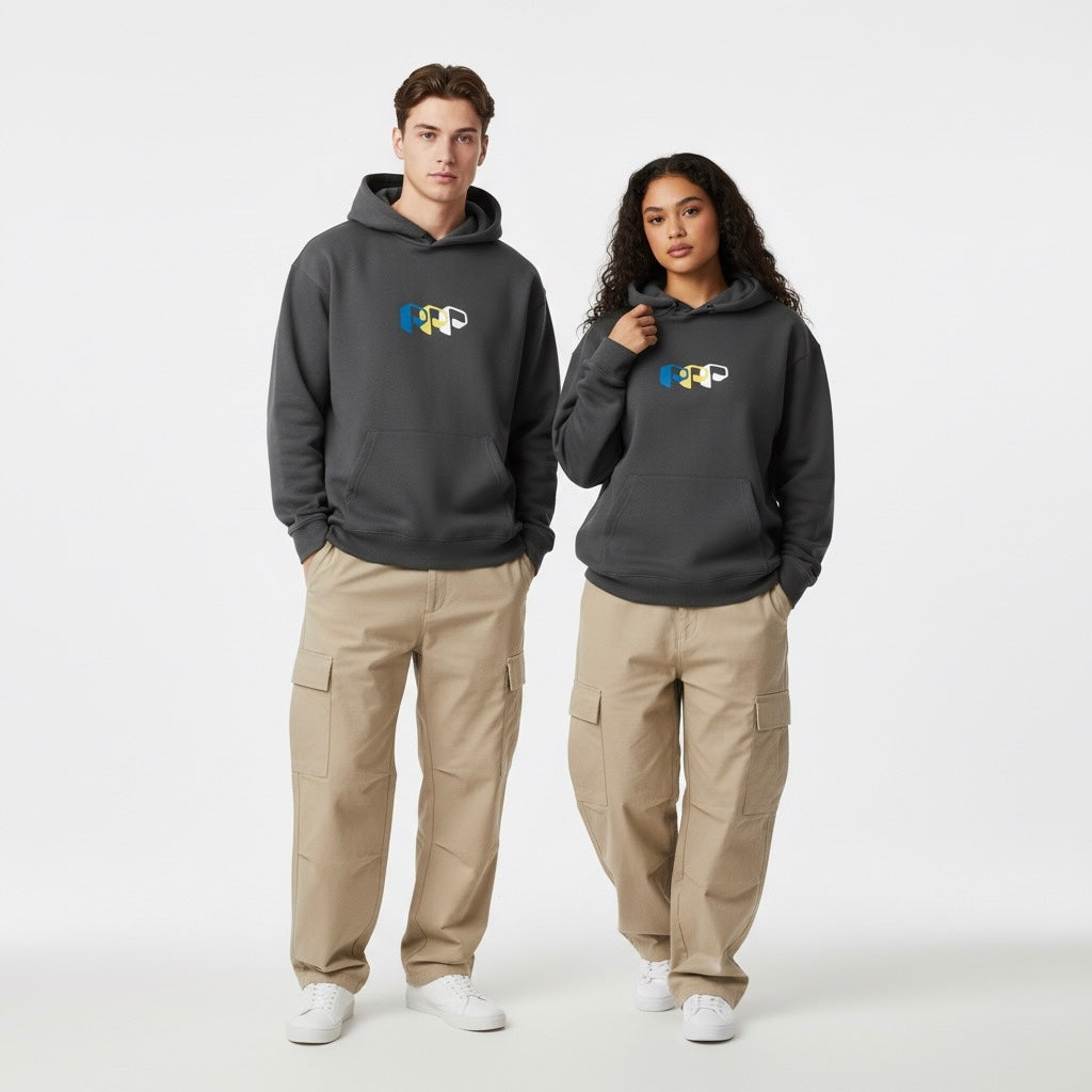 Tri-Tone Pixel Wear Hoodie - PIXEL WEAR