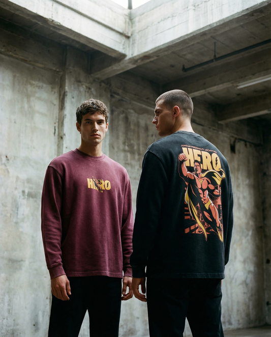 Mineral Wash Waffle Oversized T-Shirt - PIXEL WEAR LTD