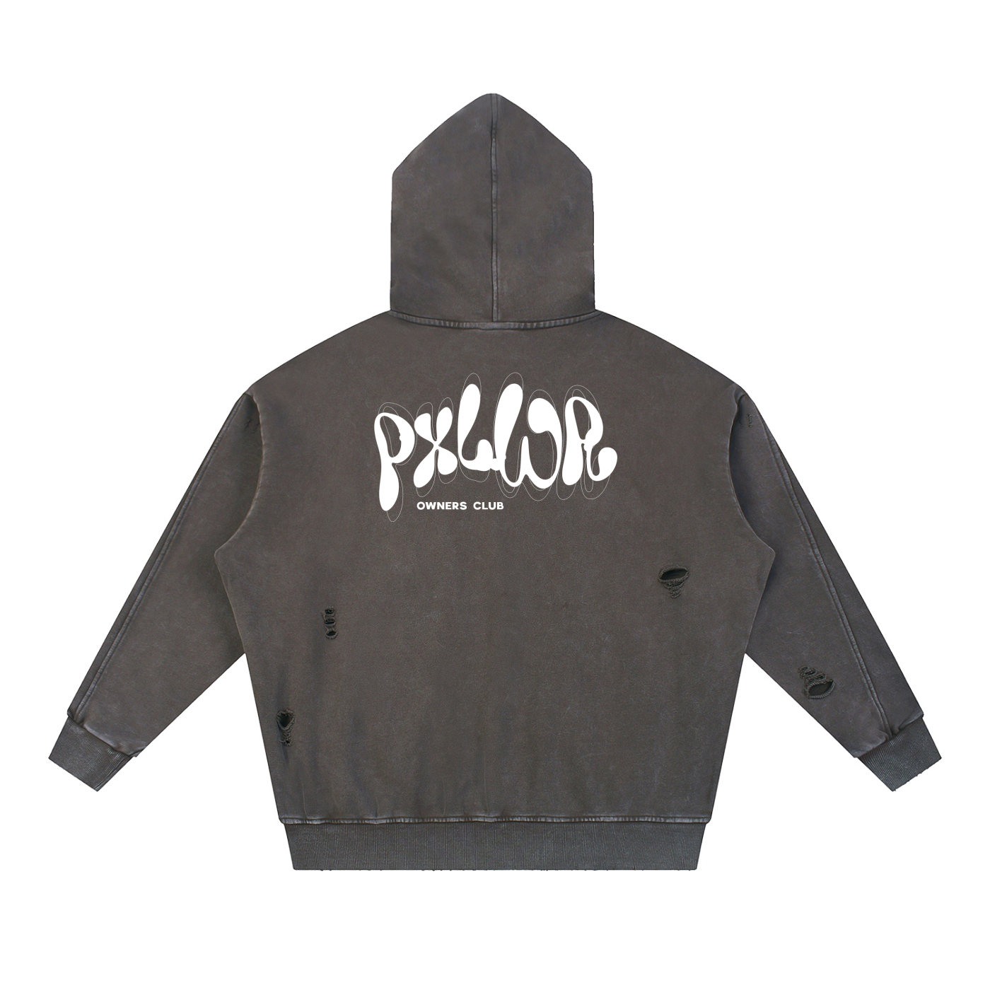 Snow Washed Distressed Panel P,Pocket Hoodie,Distressed,Hoodie,Mens Wear,Premium,Mens Hoodie,New,Latest Hoodie Design,Pocket