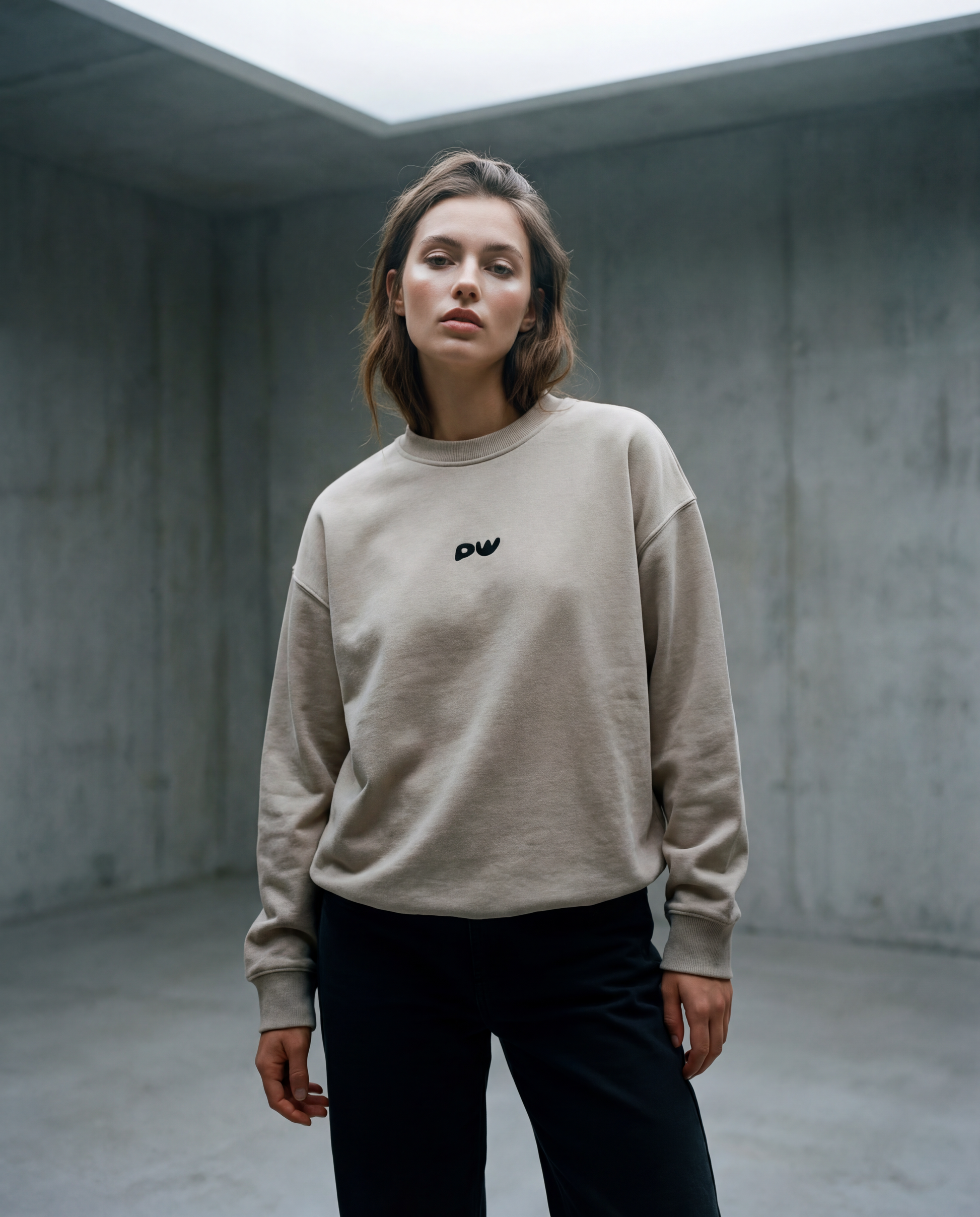 Vintage Washed Heavyweight Crewneck Sweatshirt - PIXEL WEAR LTD