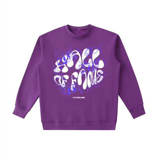 Essential sweatshirt,Crewneck Sweatshirt,Mens ,Sweatshirt,Pixel Game,Hall of Fame