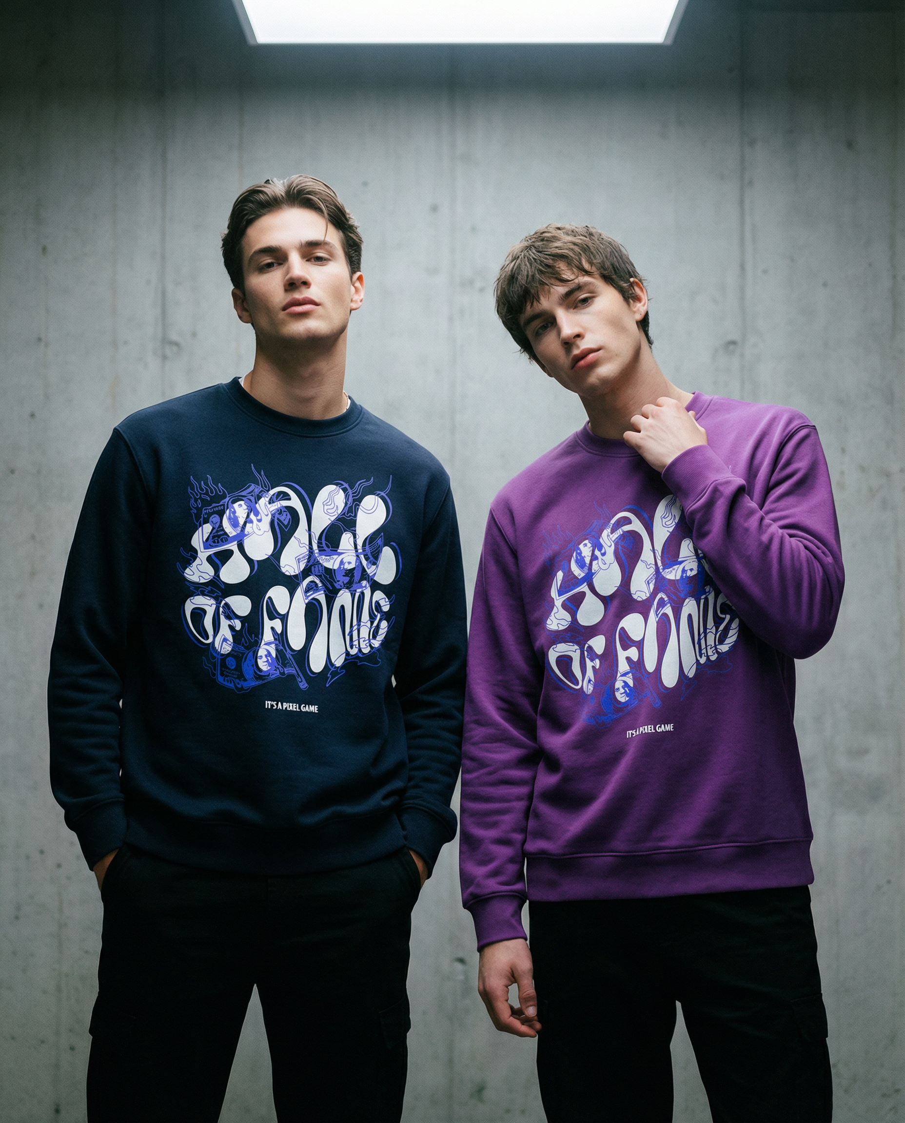 Essential Heavyweight Crewneck Sweatshirt - PIXEL WEAR LTD