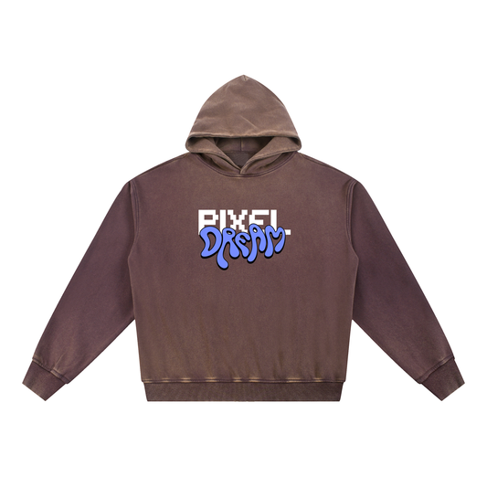 Vintage Washed Gradient Fleece,Fleece Hoodie,Hoodie,Vintage Hoodie,Unisex Hoodie,New