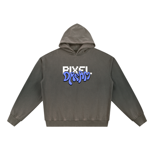 Vintage Washed Gradient Fleece,Fleece Hoodie,Hoodie,Vintage Hoodie,Unisex Hoodie,New