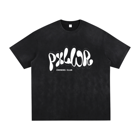 Vintage Washed Hand-Frayed T-S,VINTAGE WASHED,UNISEX TSHIRT,PXLWR,UNISEX,T-SHIRT,NEW