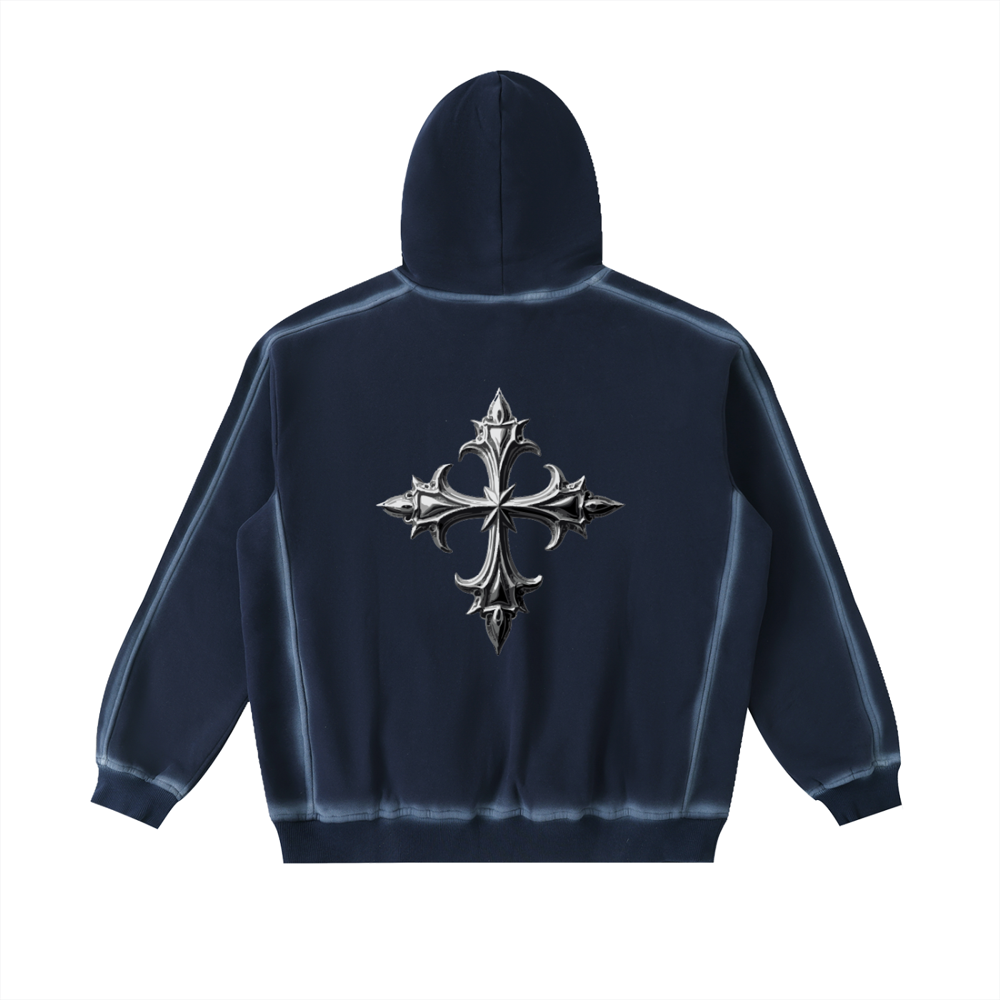 Sunfaded,Fleece Hoodie,Hoodie,Mens Wear,Shaded Hoodie