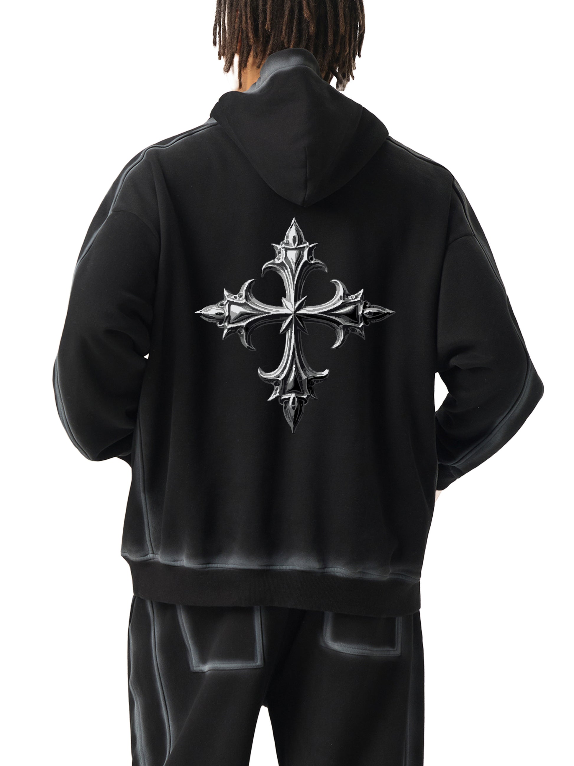 Sunfaded Edge Fleece Hoodie - PIXEL WEAR