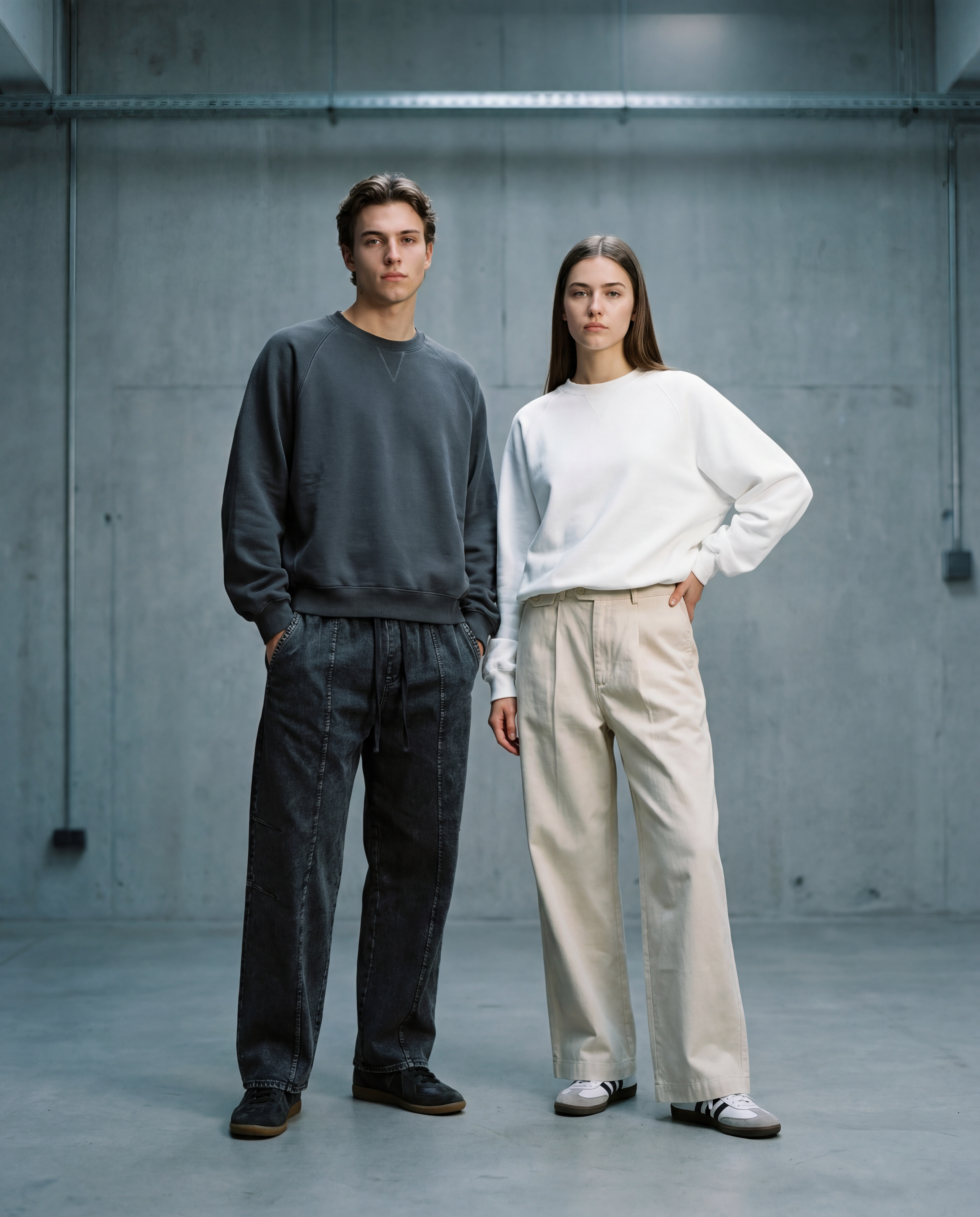 Essential Heavyweight Dolman Sleeve Boxy Sweatshirt ODMPOD