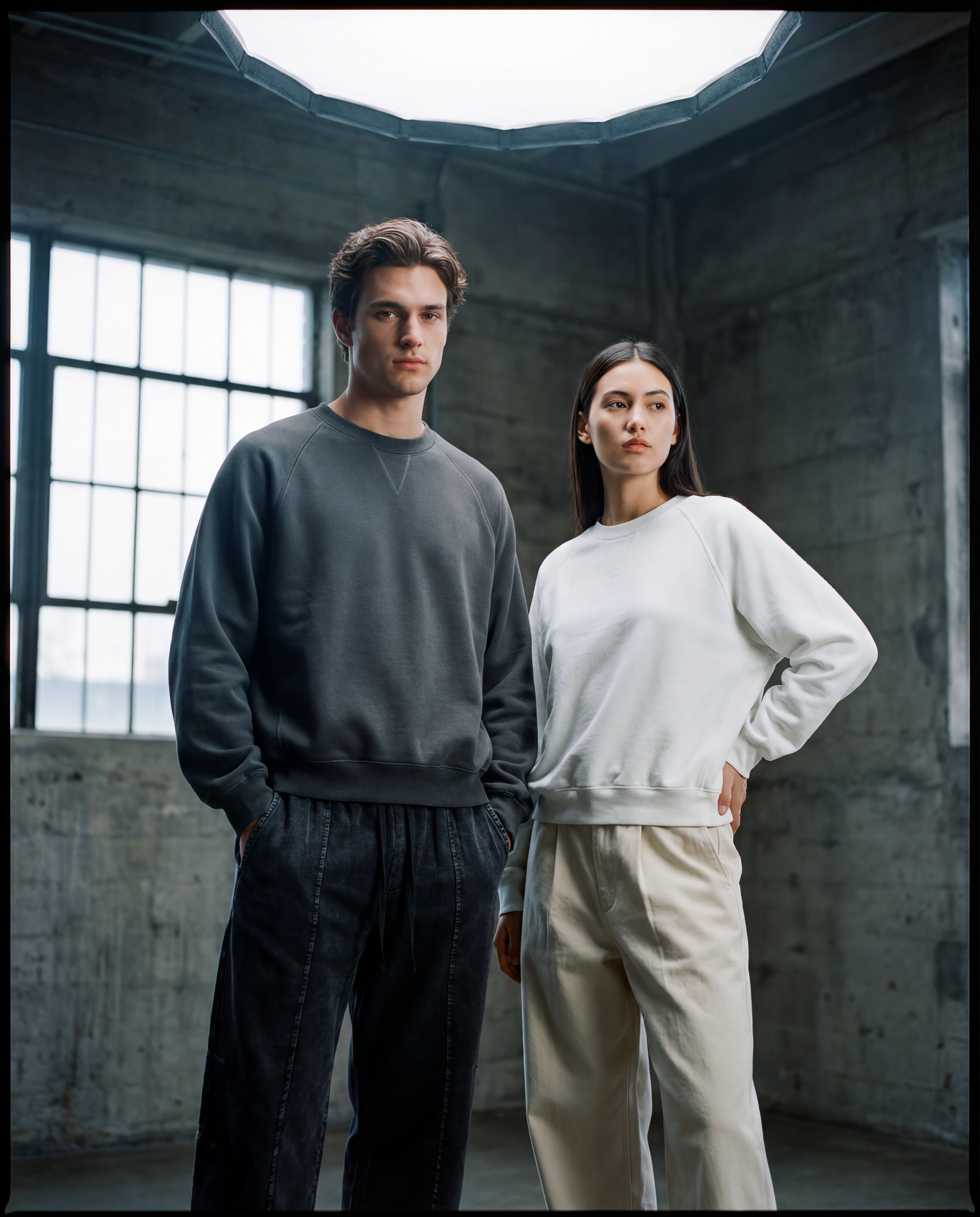 Essential Heavyweight Dolman Sleeve Boxy Sweatshirt ODMPOD