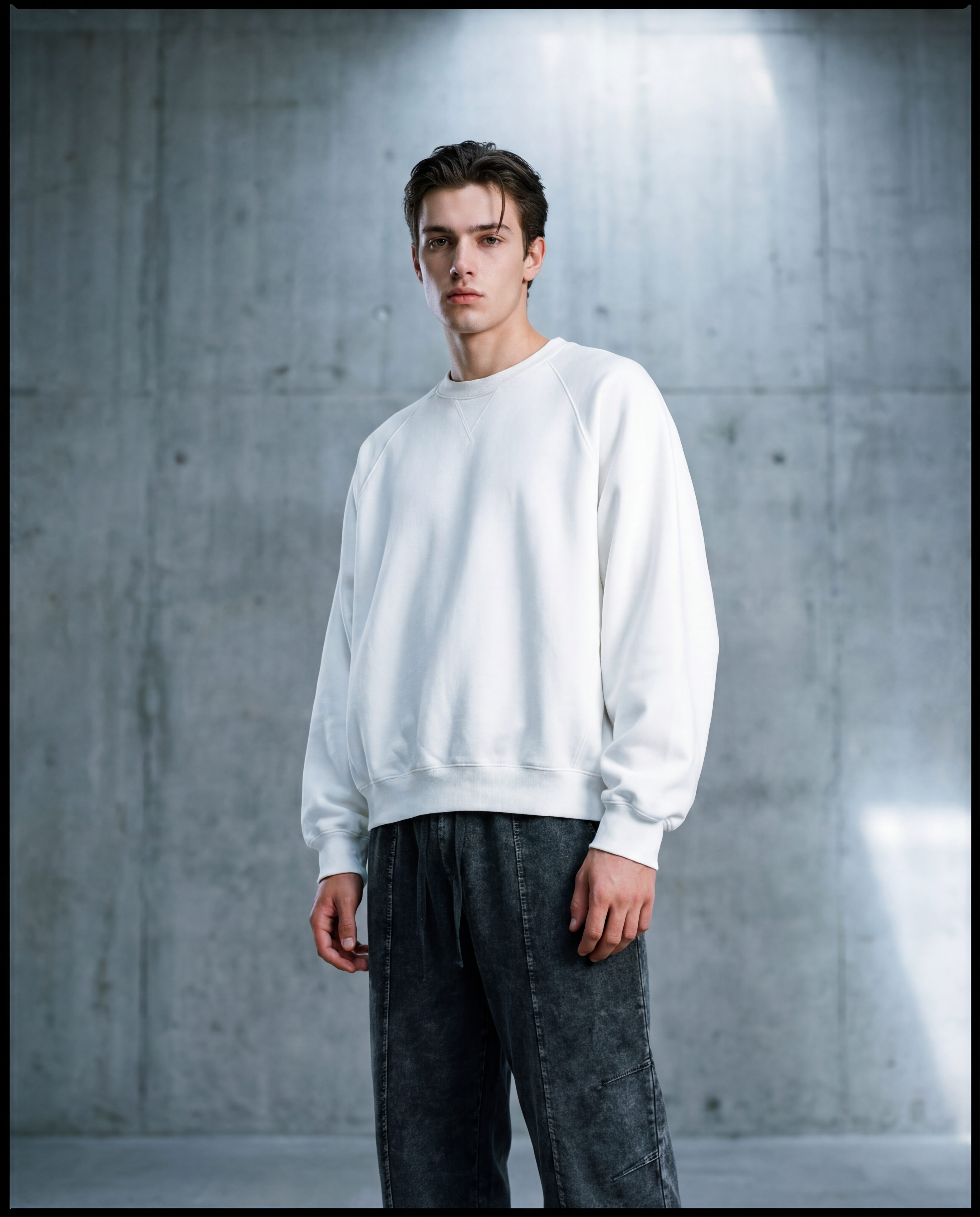 Essential Heavyweight Dolman Sleeve Boxy Sweatshirt ODMPOD