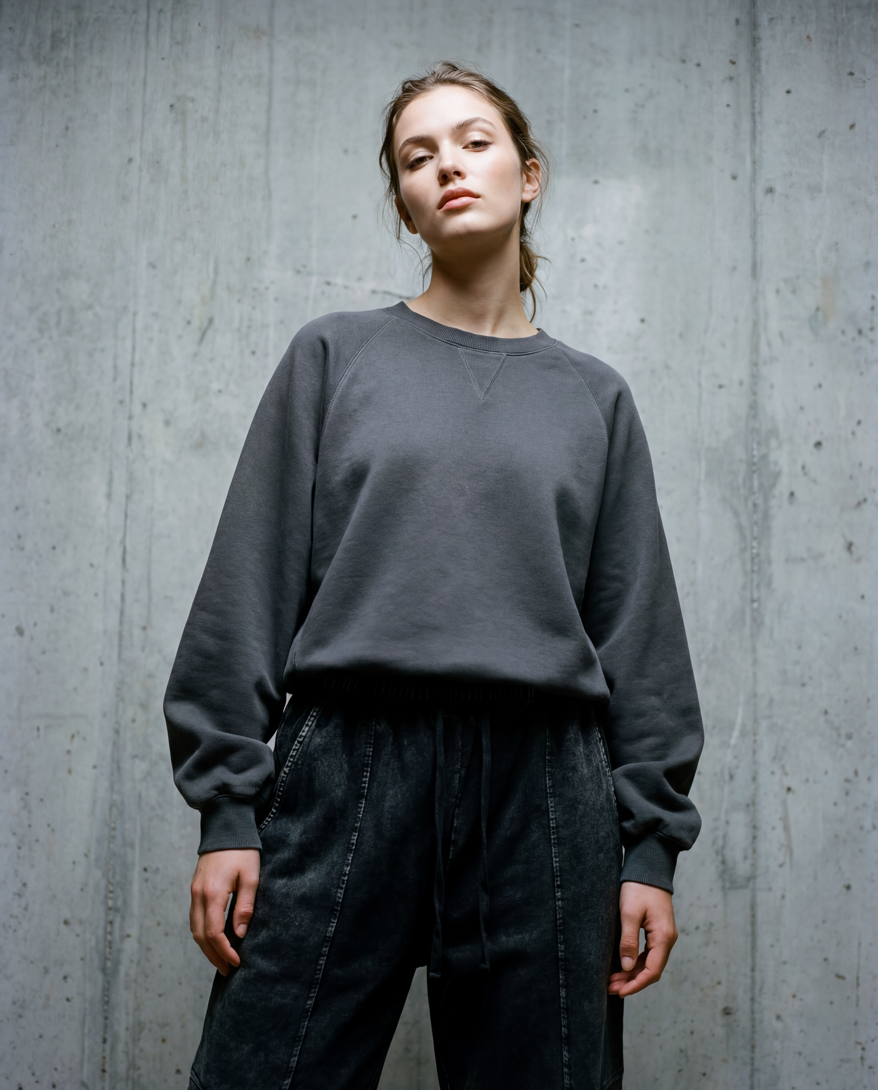 Essential Heavyweight Dolman Sleeve Boxy Sweatshirt ODMPOD