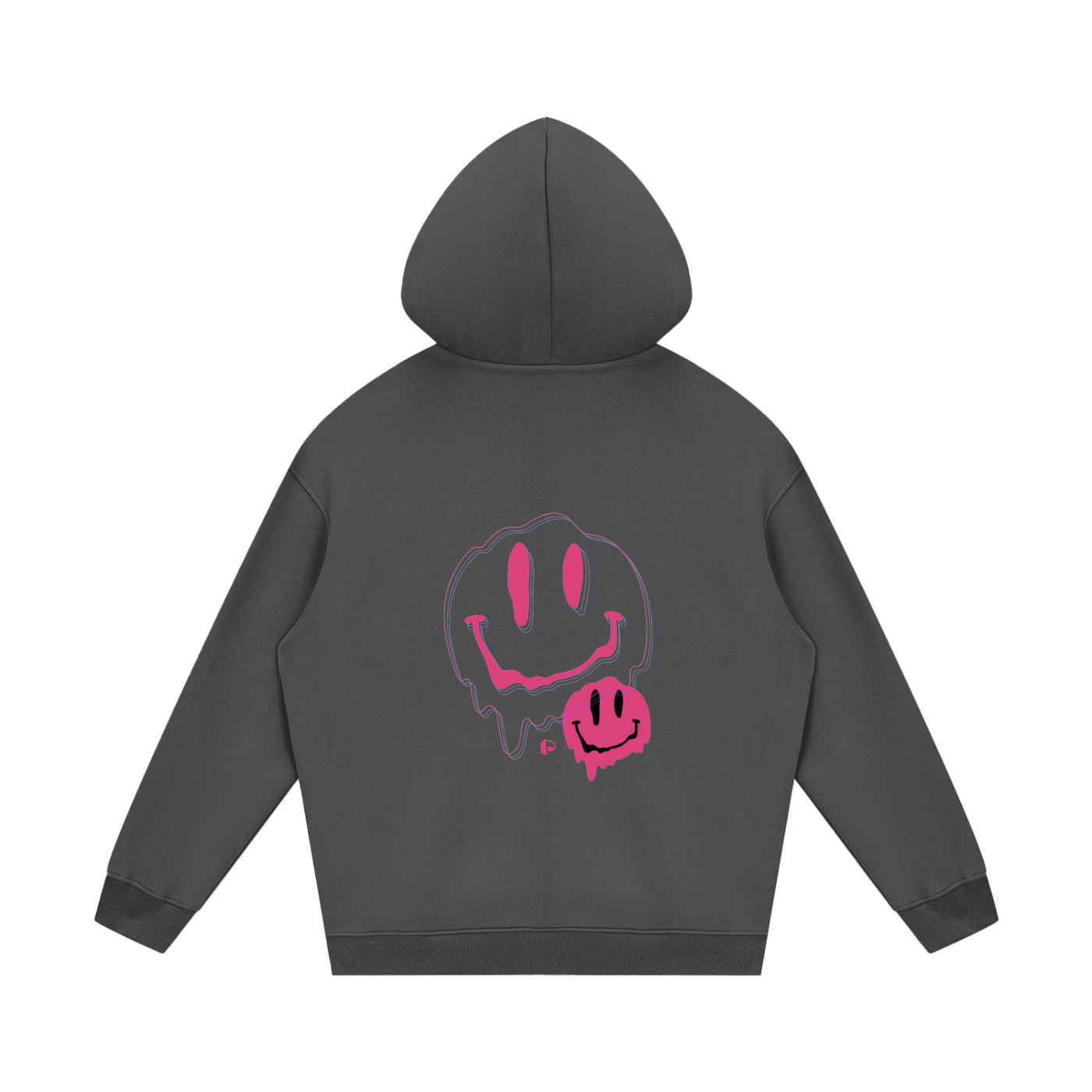 hoodie,fleece hoodie,smiley,melting smiley