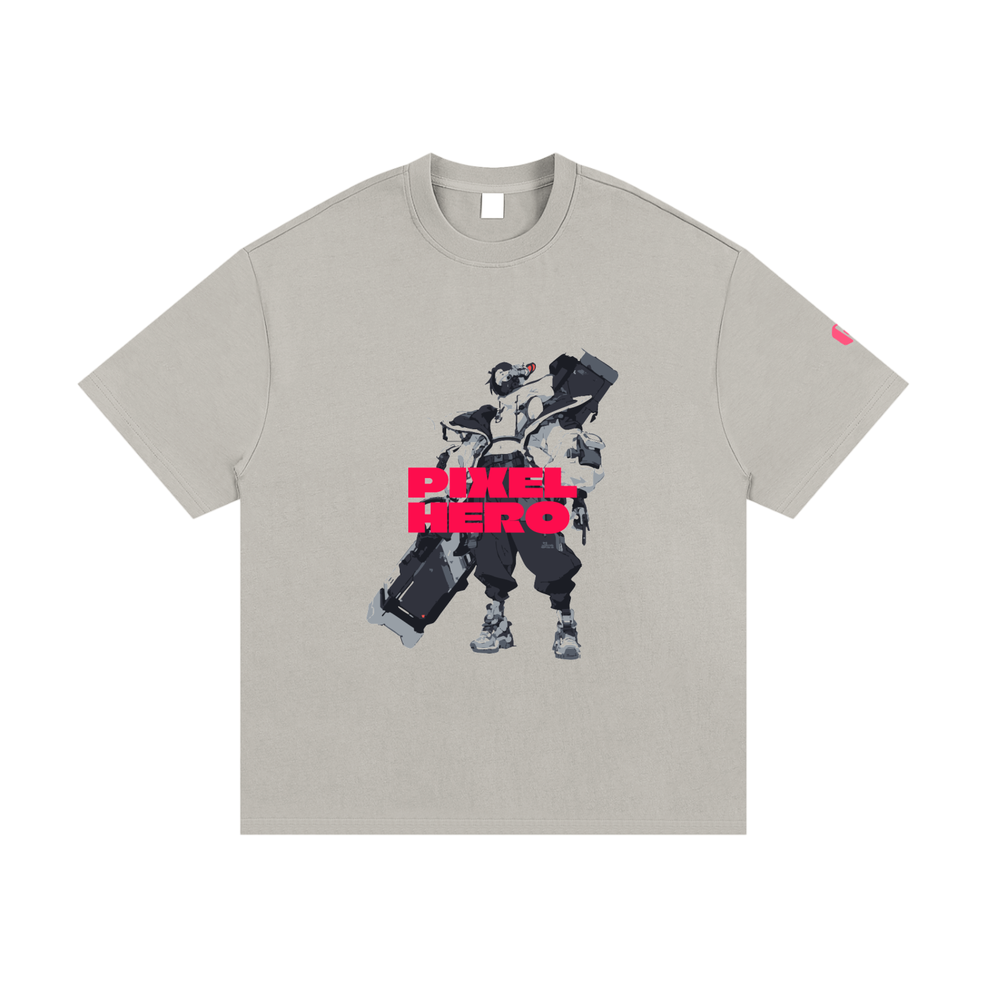 Essential Heavyweight Cotton T,Cotton T-Shirt,Tshirt,Pixel Hero,New