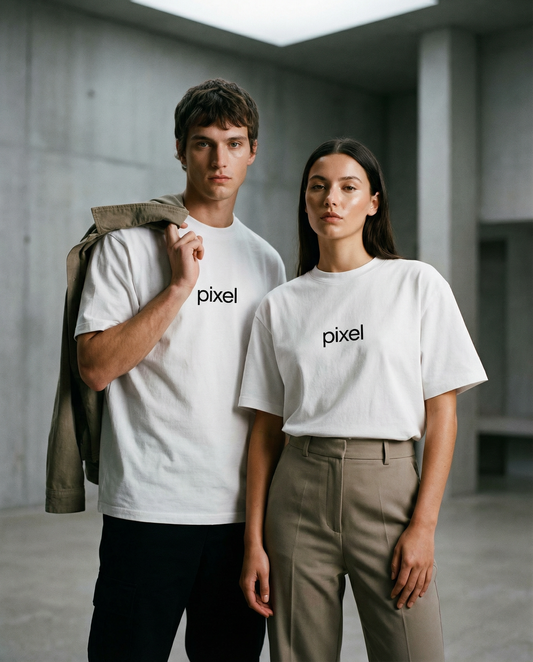 Pixel's Essential Heavyweight Cotton T-Shirt - PIXEL WEAR LTD